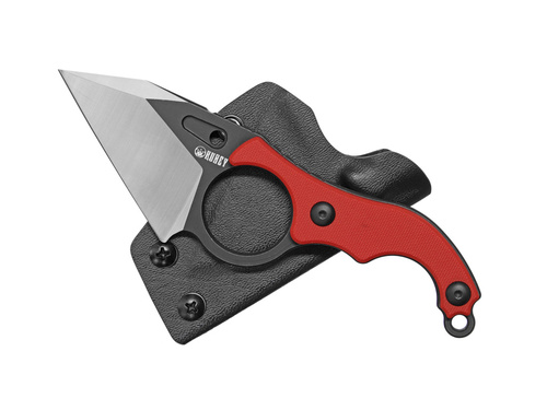 Nůž Kubey KU166D Hippocam Red